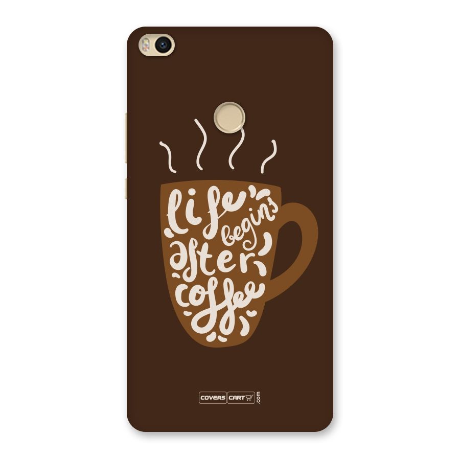 Coffee Mug Back Case for Mi Max 2