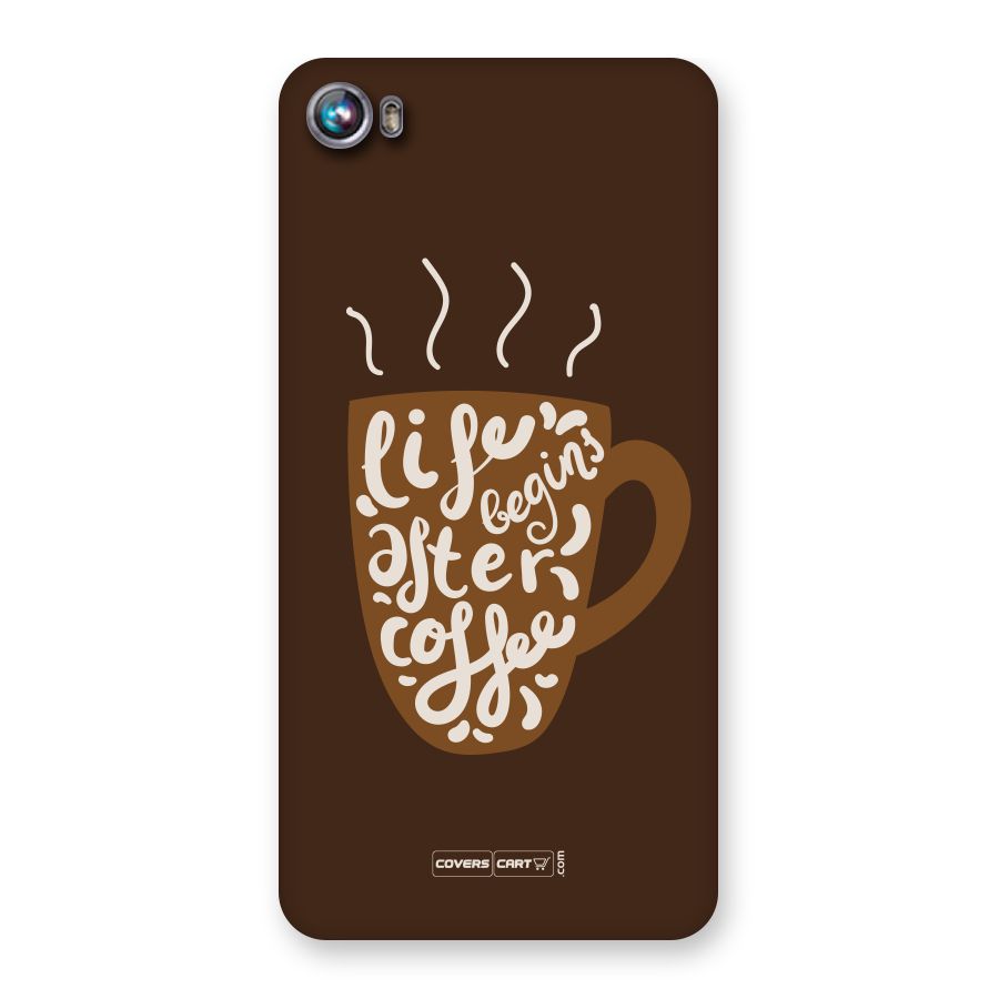 Coffee Mug Back Case for Micromax Canvas Fire 4 A107