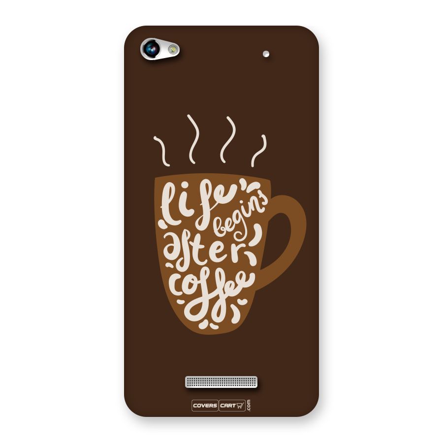 Coffee Mug Back Case for Micromax Hue 2