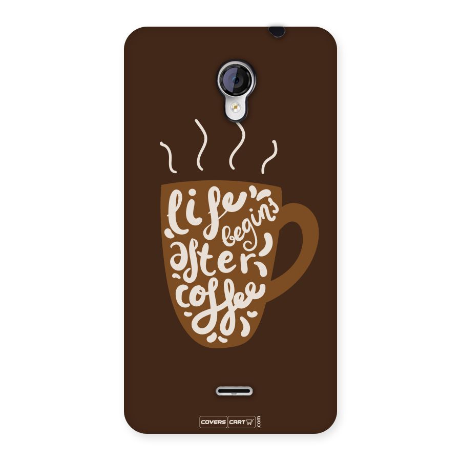 Coffee Mug Back Case for Micromax Unite 2 A106