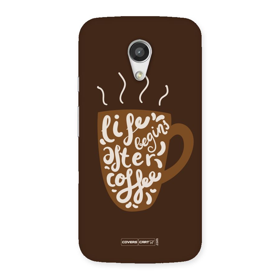 Coffee Mug Back Case for Moto G 2nd Gen