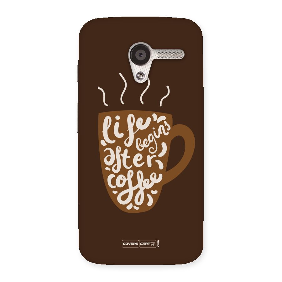 Coffee Mug Back Case for Moto X