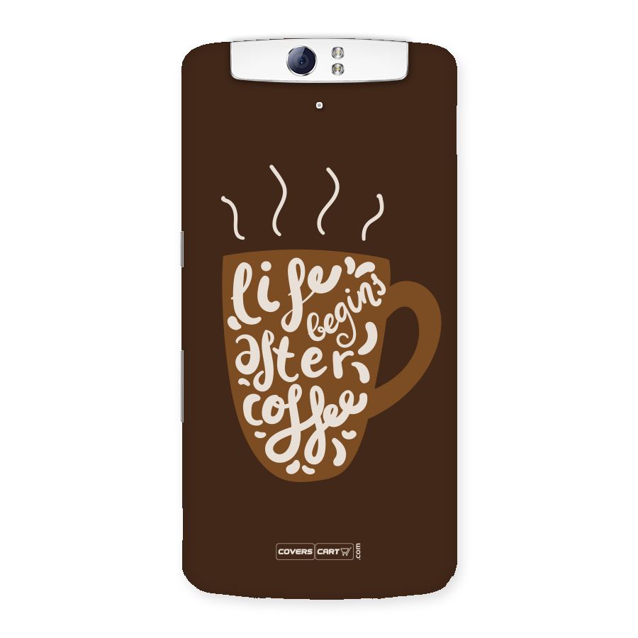 Coffee Mug Back Case for Oppo N1