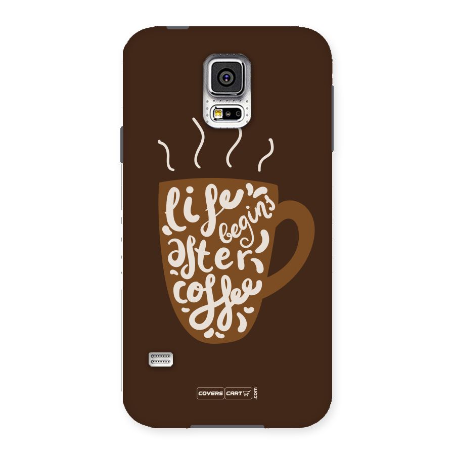 Coffee Mug Back Case for Samsung Galaxy S5