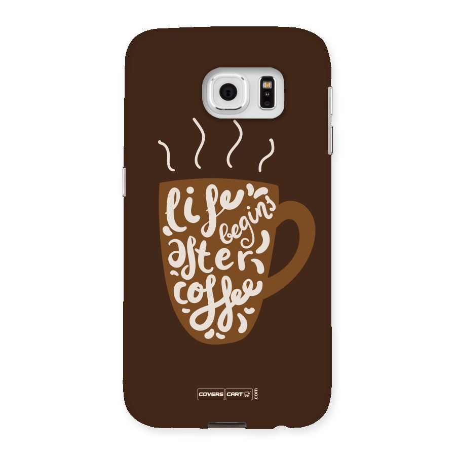Coffee Mug Back Case for Samsung Galaxy S6