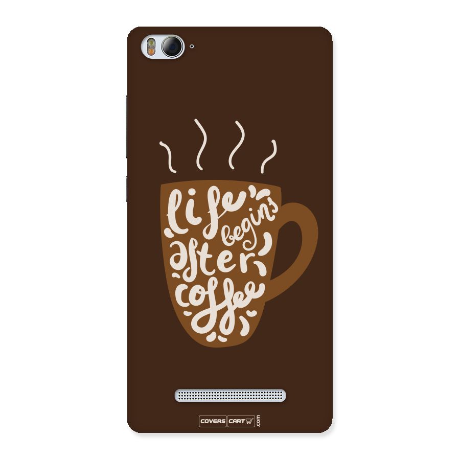 Coffee Mug Back Case for Xiaomi Mi4i