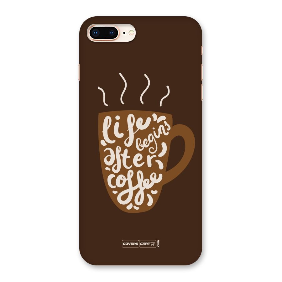 Coffee Mug Back Case for iPhone 8 Plus