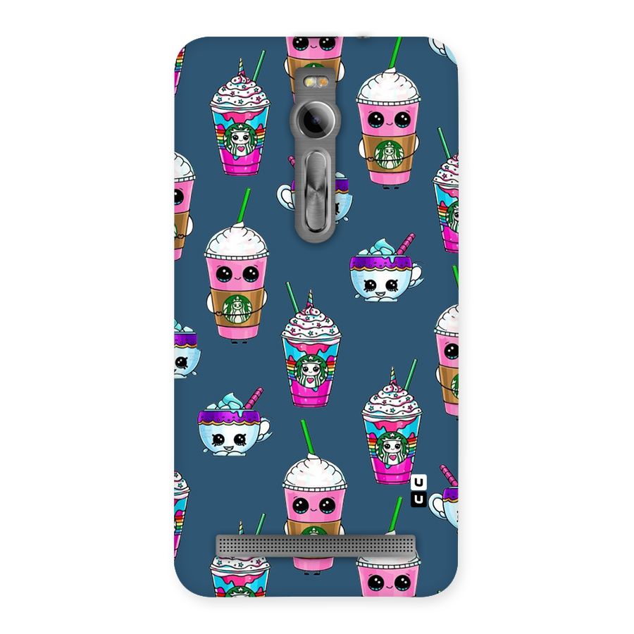 Coffee Mugs Back Case for Asus Zenfone 2