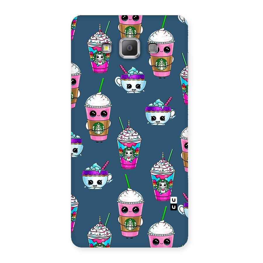 Coffee Mugs Back Case for Galaxy A7
