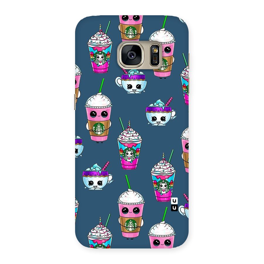 Coffee Mugs Back Case for Galaxy S7