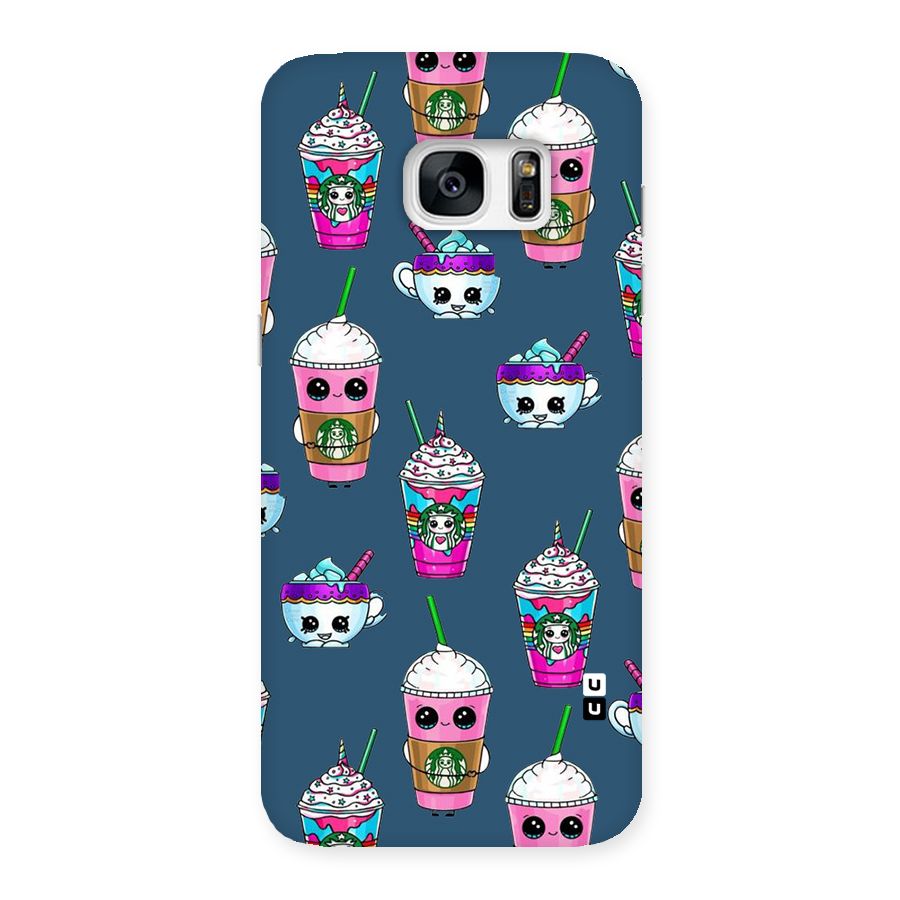 Coffee Mugs Back Case for Galaxy S7 Edge