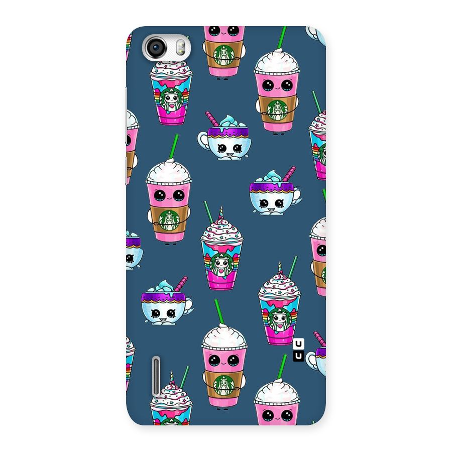 Coffee Mugs Back Case for Honor 6