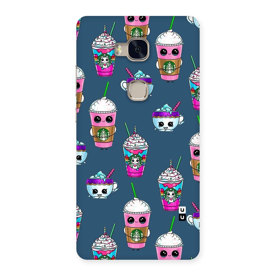 Coffee Mugs Back Case for Huawei Honor 5X