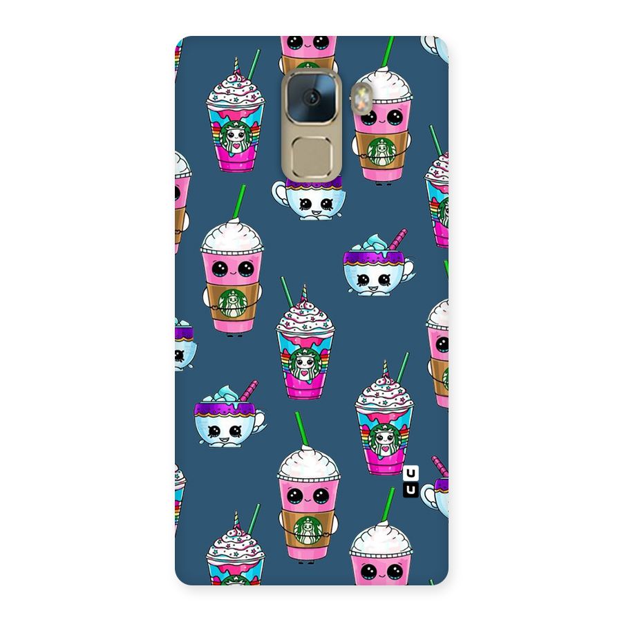 Coffee Mugs Back Case for Huawei Honor 7