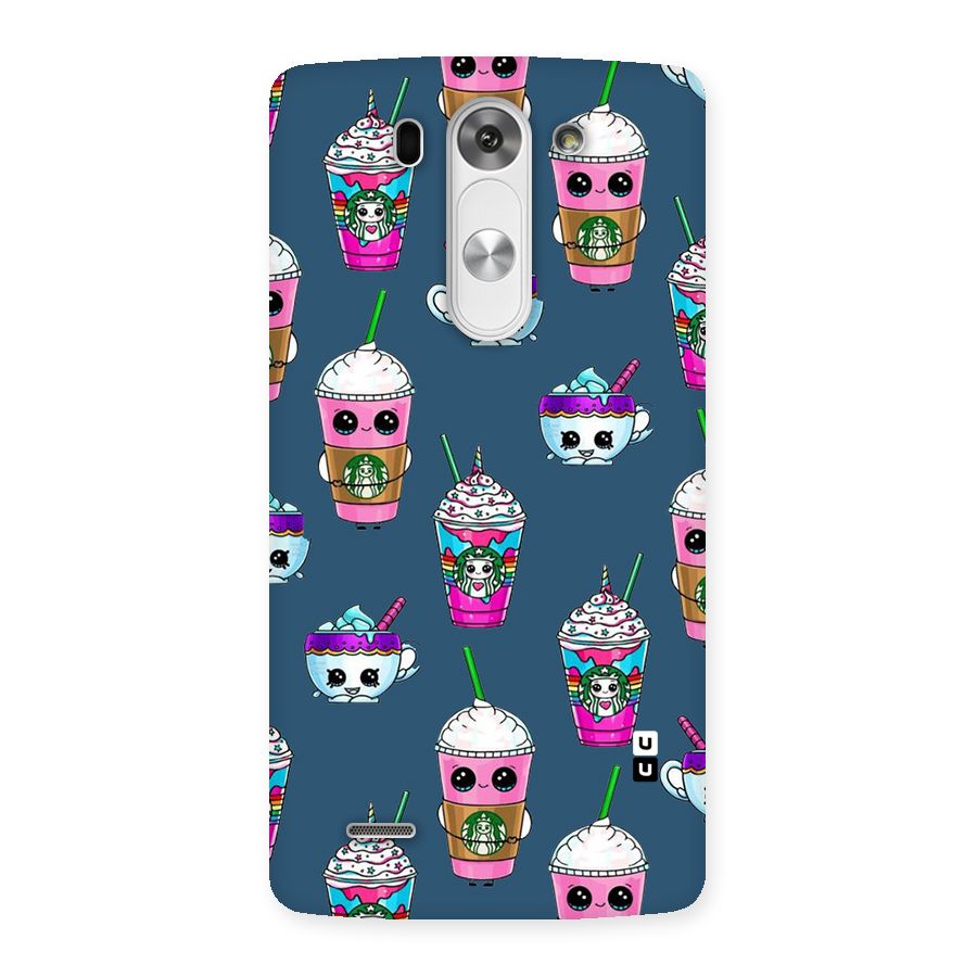 Coffee Mugs Back Case for LG G3 Beat
