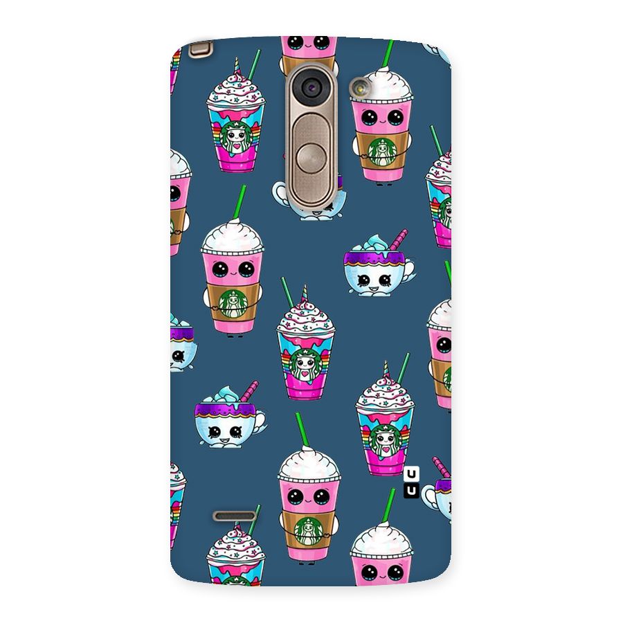Coffee Mugs Back Case for LG G3 Stylus
