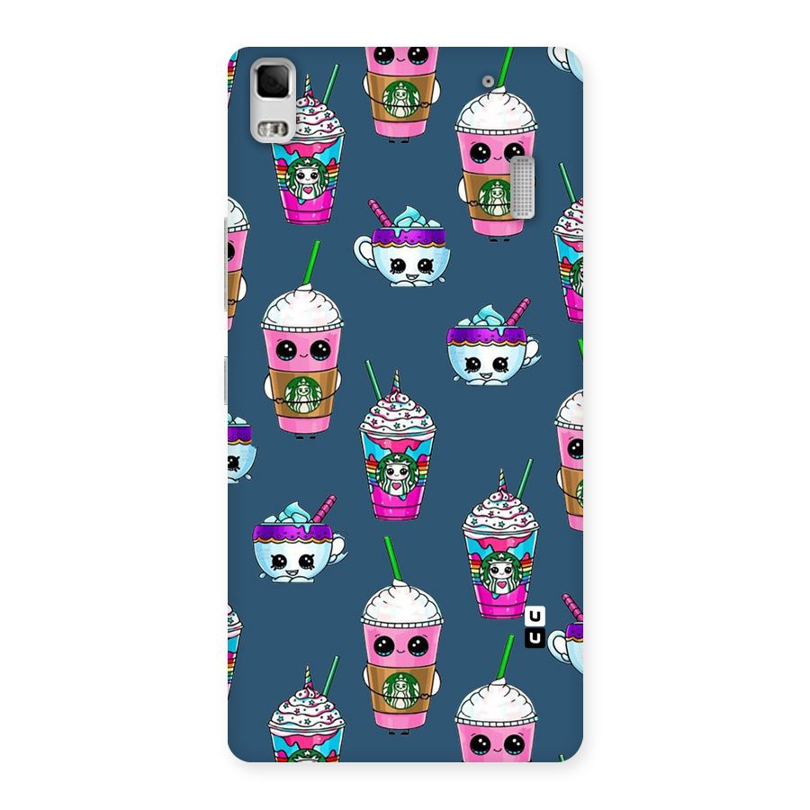 Coffee Mugs Back Case for Lenovo K3 Note