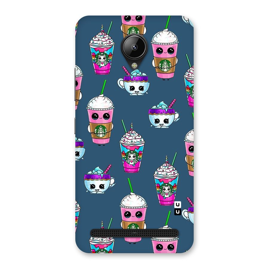 Coffee Mugs Back Case for Lenovo C2