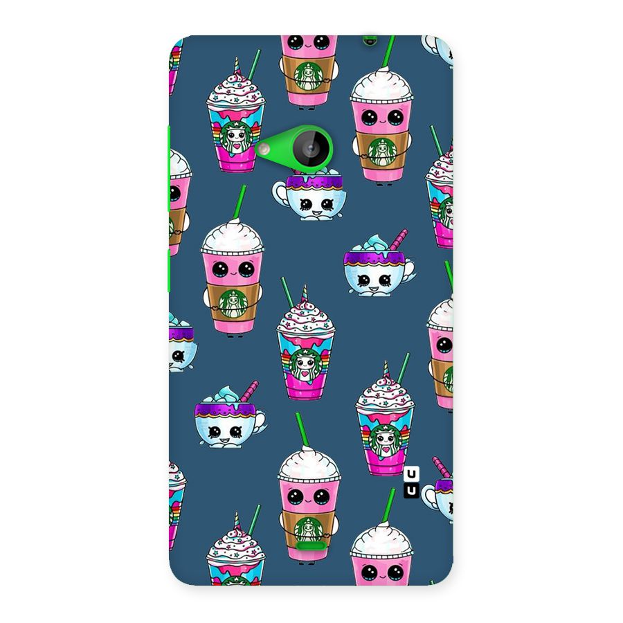 Coffee Mugs Back Case for Lumia 535