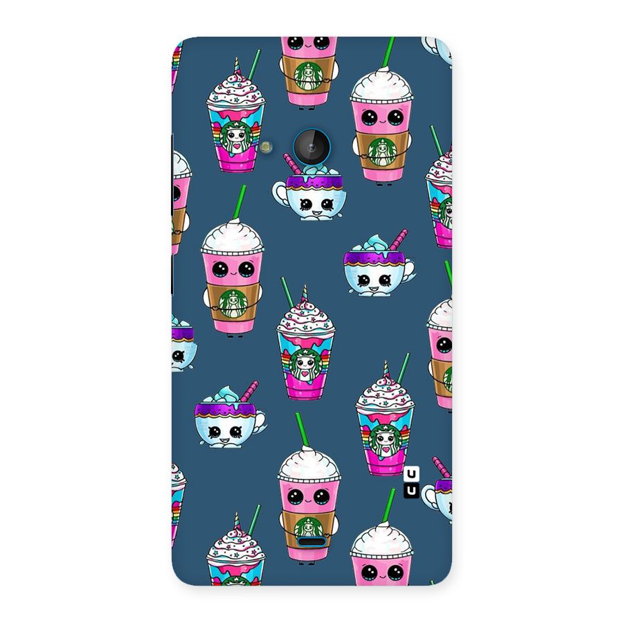 Coffee Mugs Back Case for Lumia 540