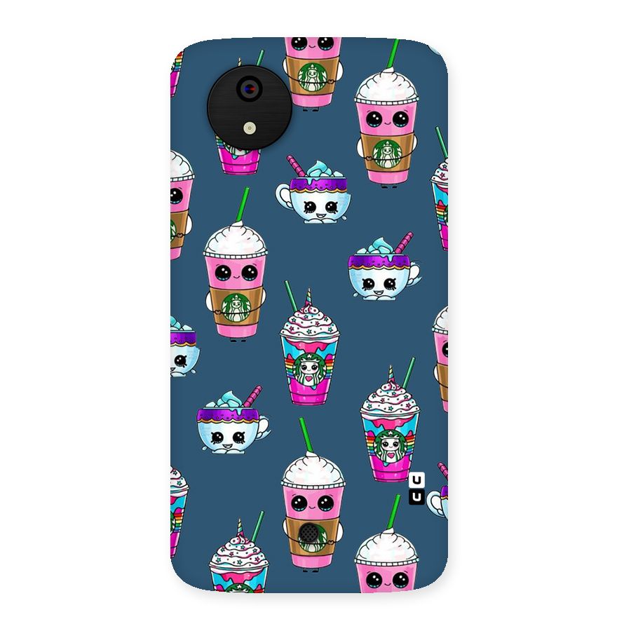 Coffee Mugs Back Case for Micromax Canvas A1