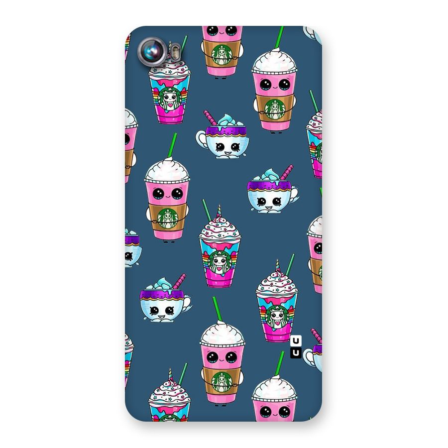 Coffee Mugs Back Case for Micromax Canvas Fire 4 A107