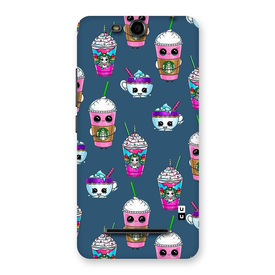 Coffee Mugs Back Case for Micromax Canvas Juice 3 Q392