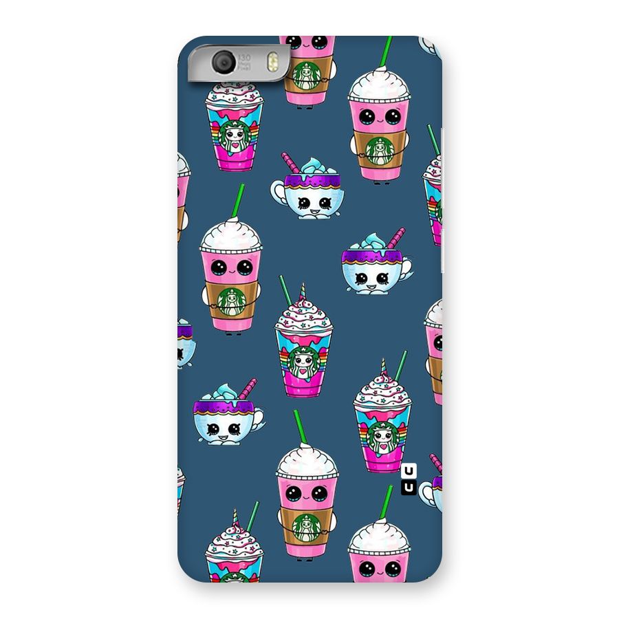 Coffee Mugs Back Case for Micromax Canvas Knight 2