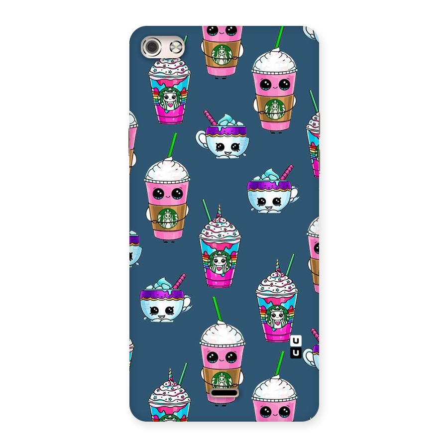 Coffee Mugs Back Case for Micromax Canvas Silver 5