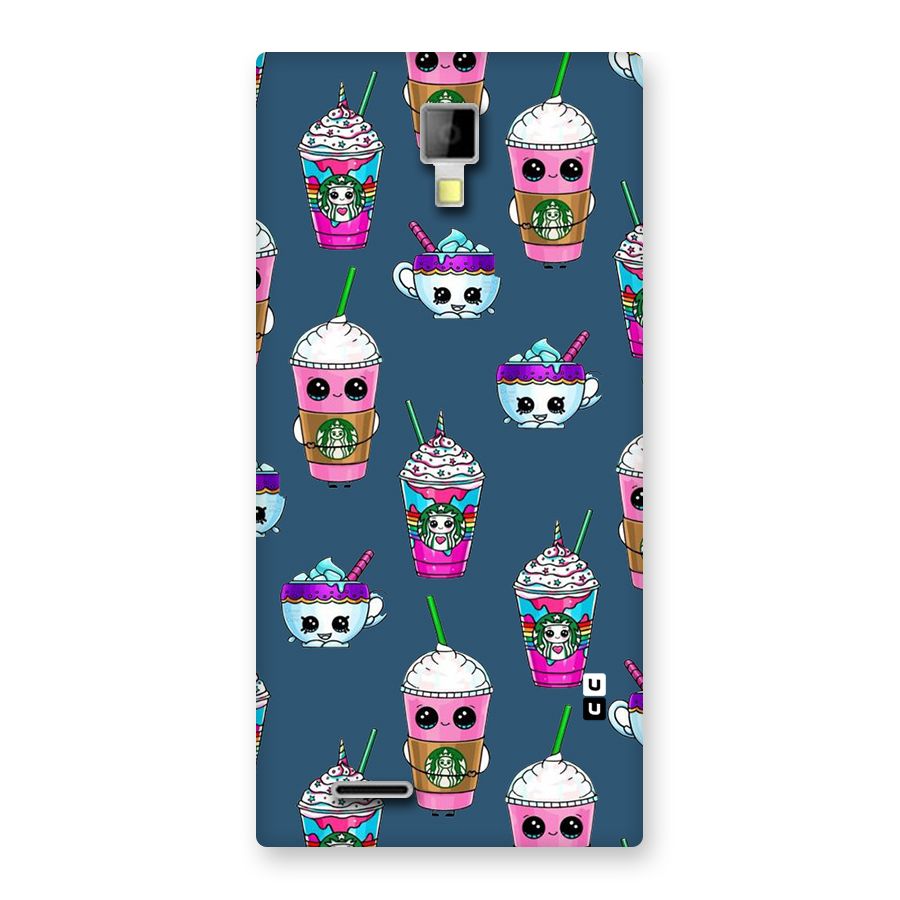 Coffee Mugs Back Case for Micromax Canvas Xpress A99