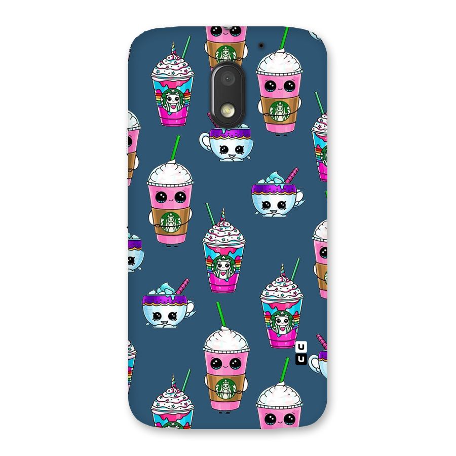 Coffee Mugs Back Case for Moto E3 Power