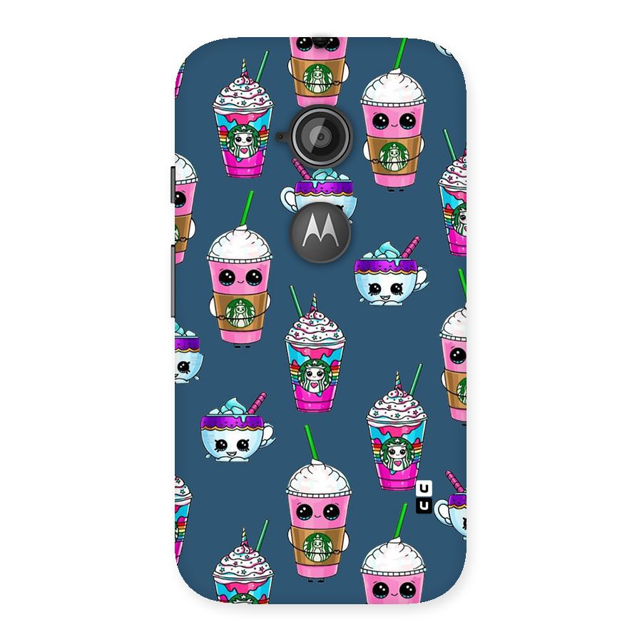 Coffee Mugs Back Case for Moto E 2nd Gen