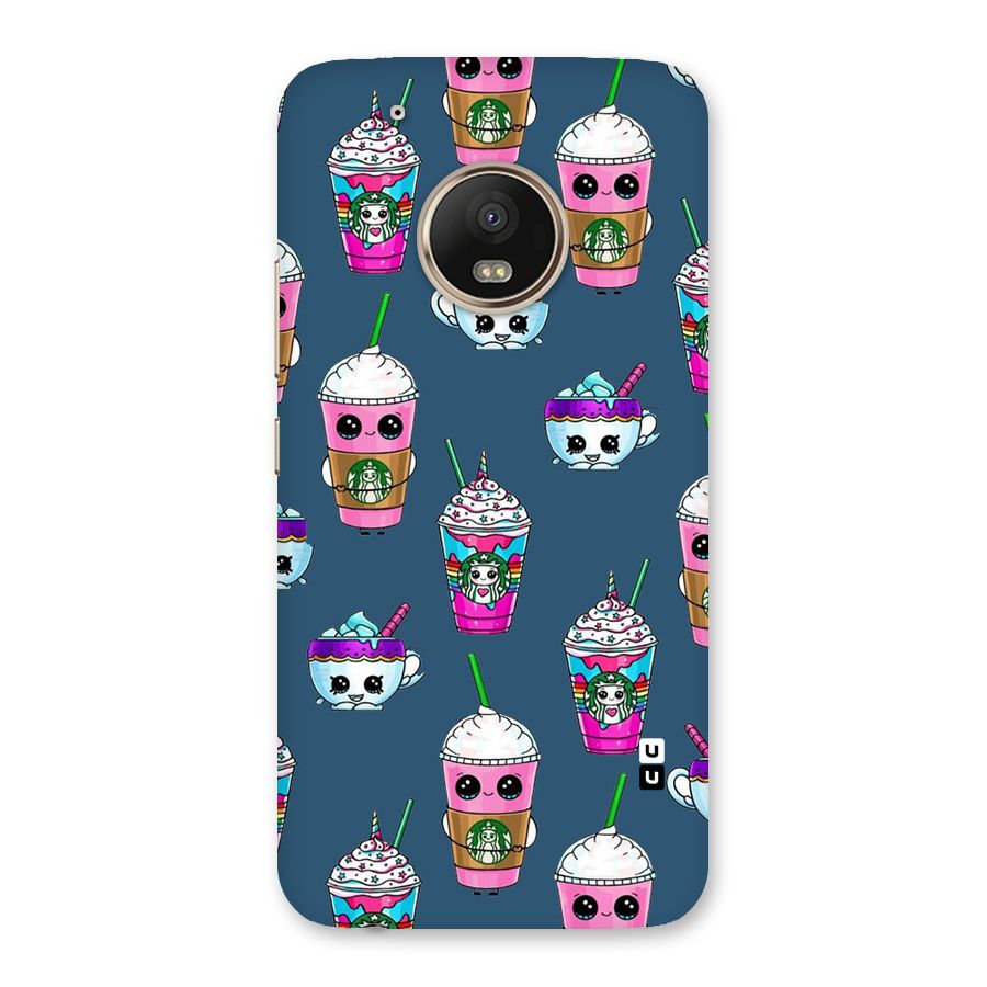 Coffee Mugs Back Case for Moto G5 Plus