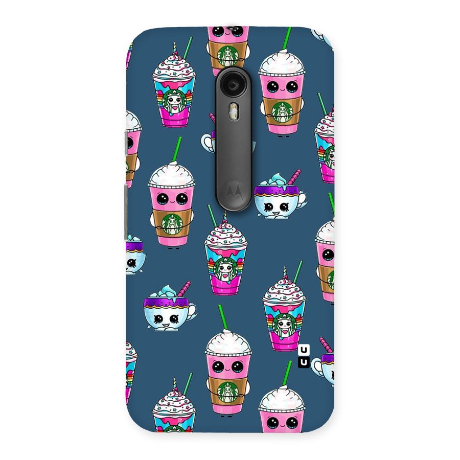 Coffee Mugs Back Case for Moto G Turbo