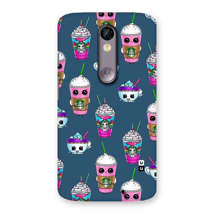Coffee Mugs Back Case for Moto X Force
