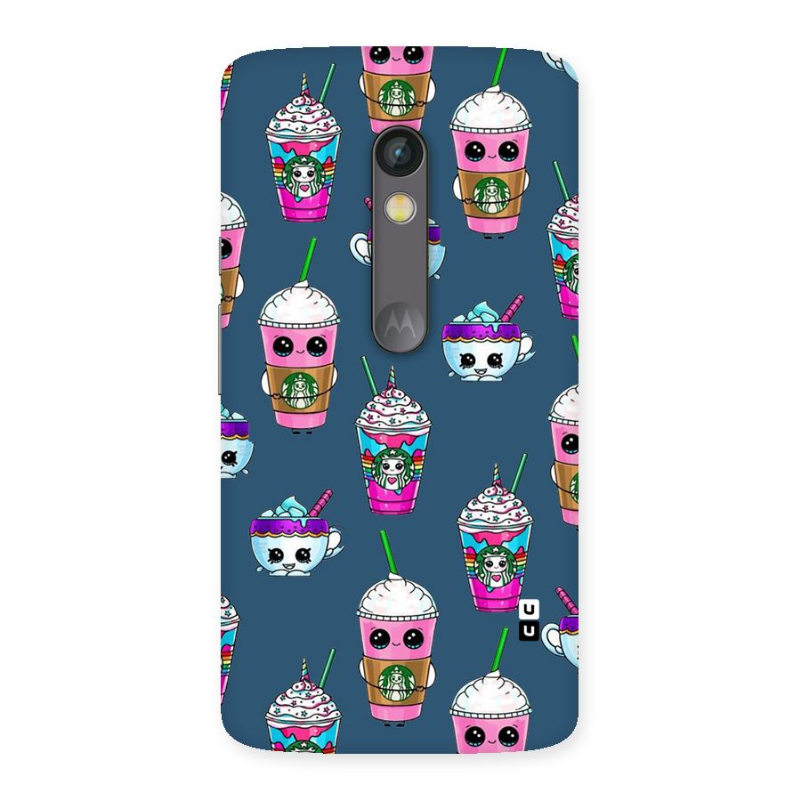Coffee Mugs Back Case for Moto X Play