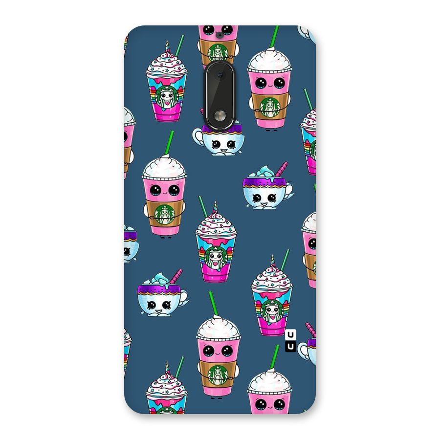 Coffee Mugs Back Case for Nokia 6
