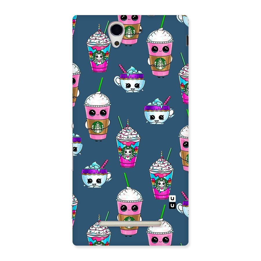 Coffee Mugs Back Case for Sony Xperia C3