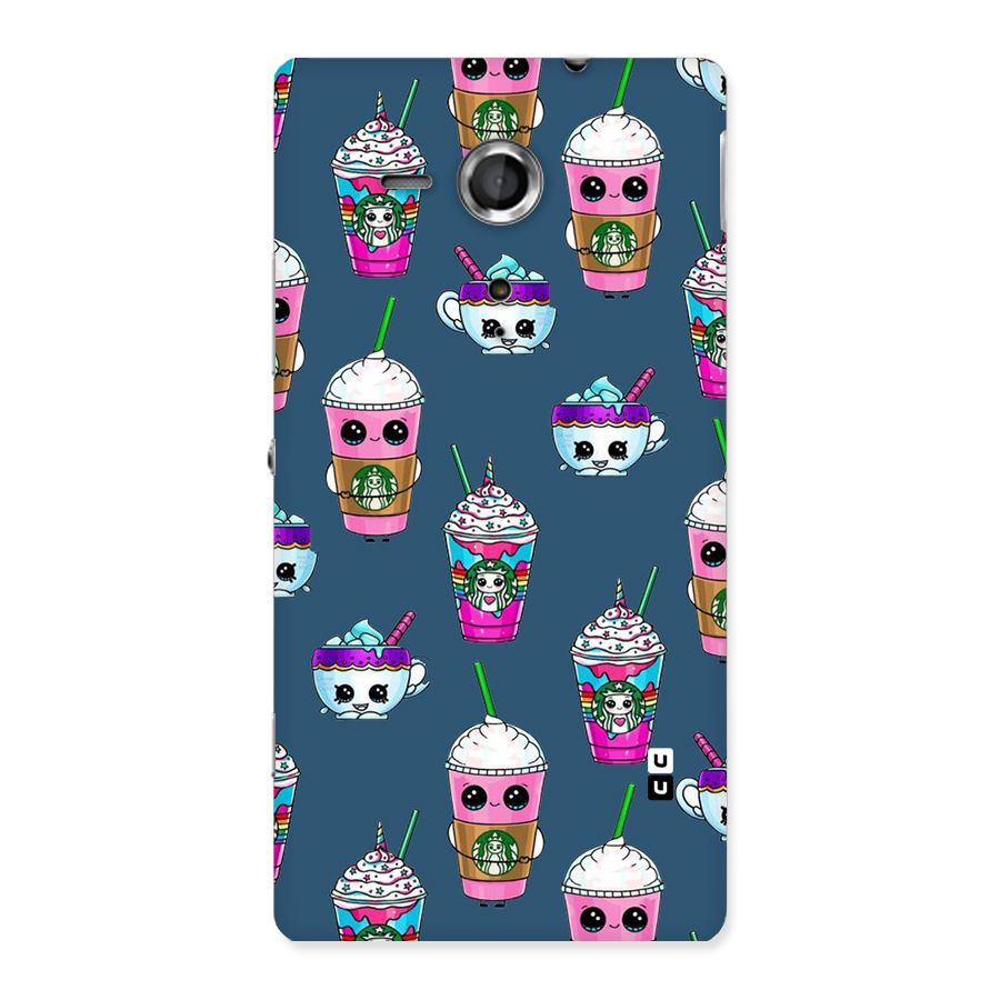 Coffee Mugs Back Case for Sony Xperia SP