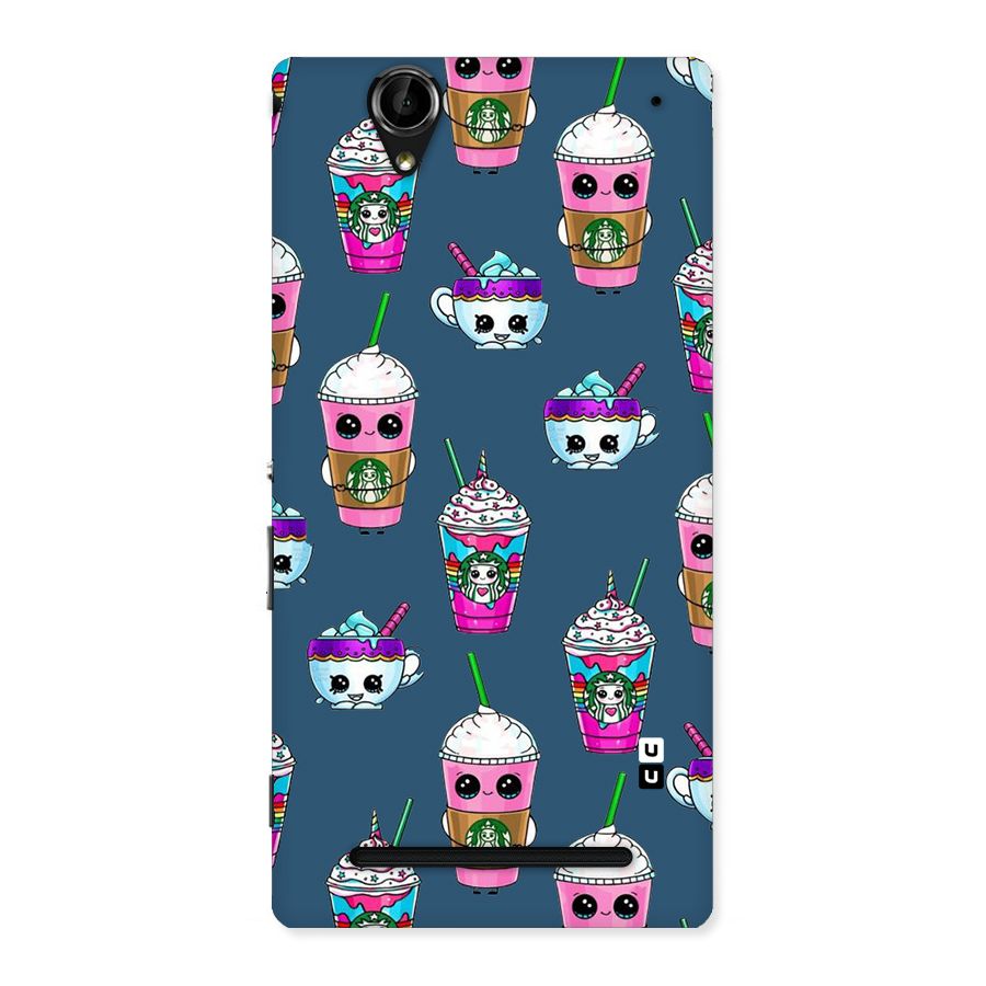 Coffee Mugs Back Case for Sony Xperia T2