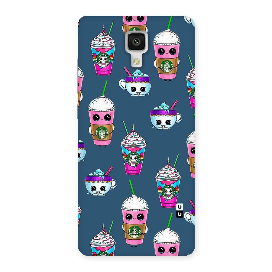 Coffee Mugs Back Case for Xiaomi Mi 4