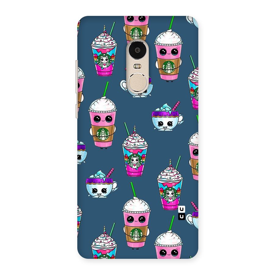 Coffee Mugs Back Case for Xiaomi Redmi Note 4