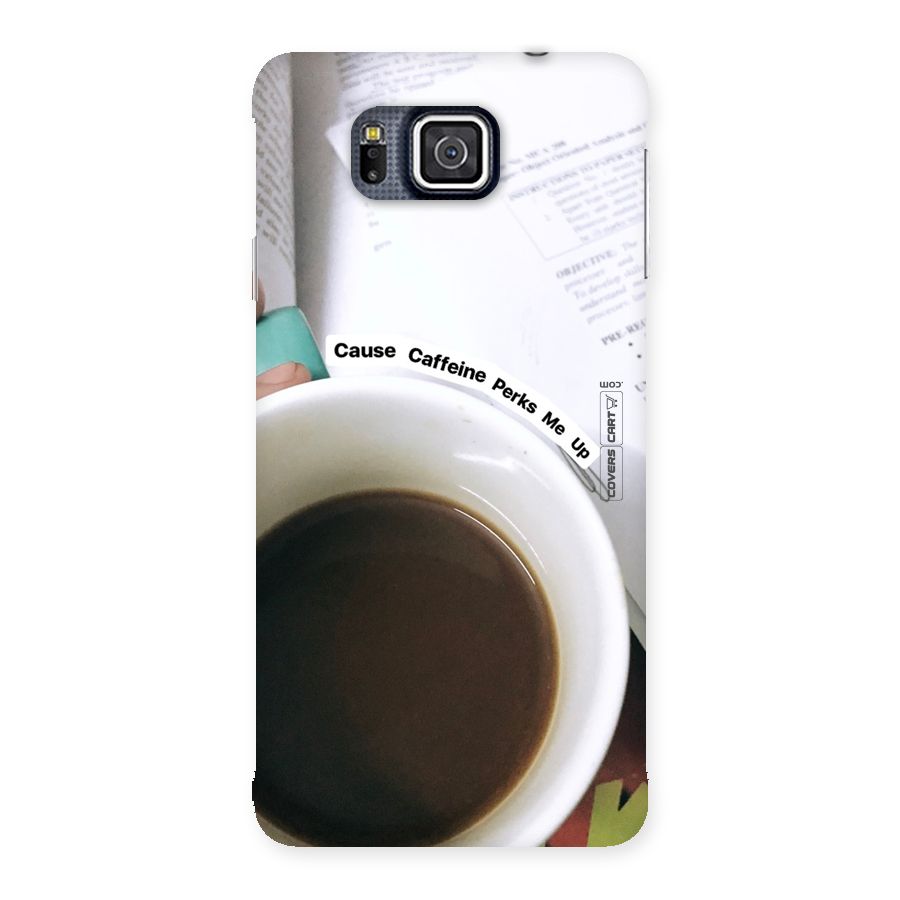 Coffee Perks Back Case for Galaxy Alpha