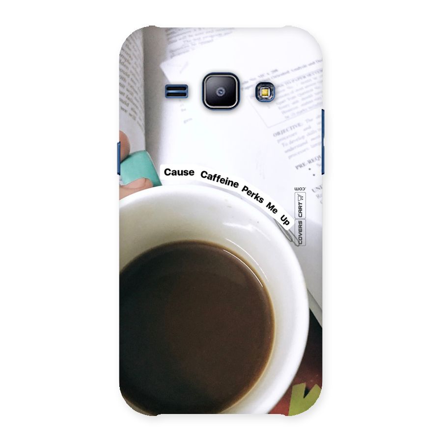 Coffee Perks Back Case for Galaxy J1