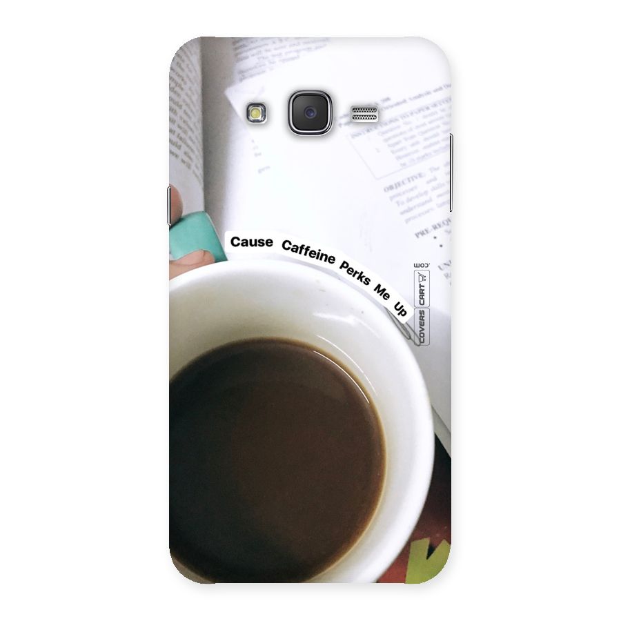 Coffee Perks Back Case for Galaxy J7