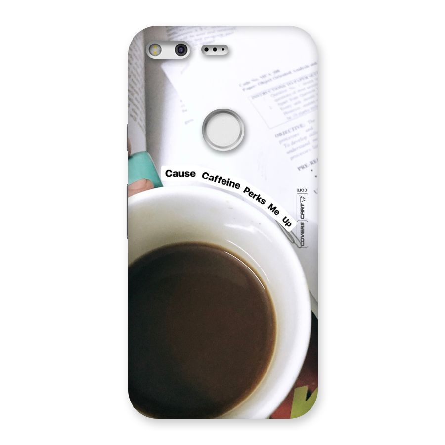 Coffee Perks Back Case for Google Pixel