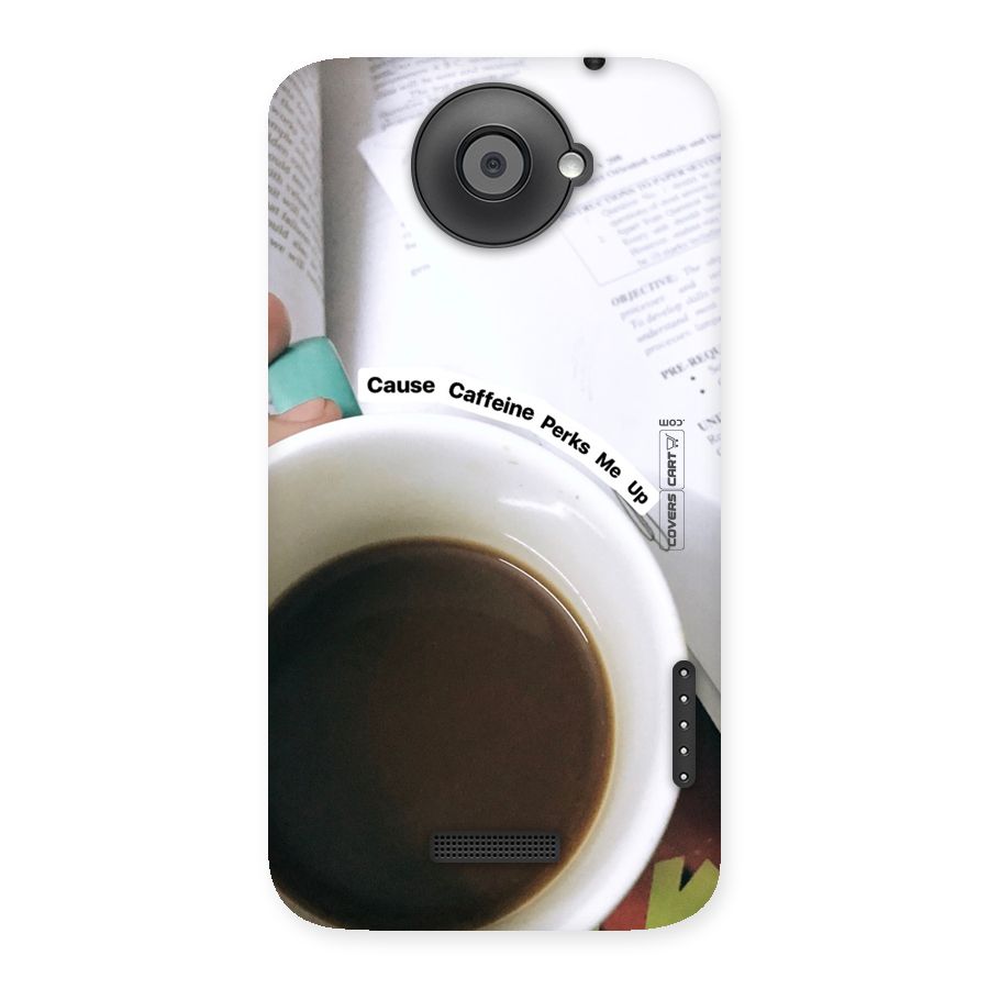 Coffee Perks Back Case for HTC One X