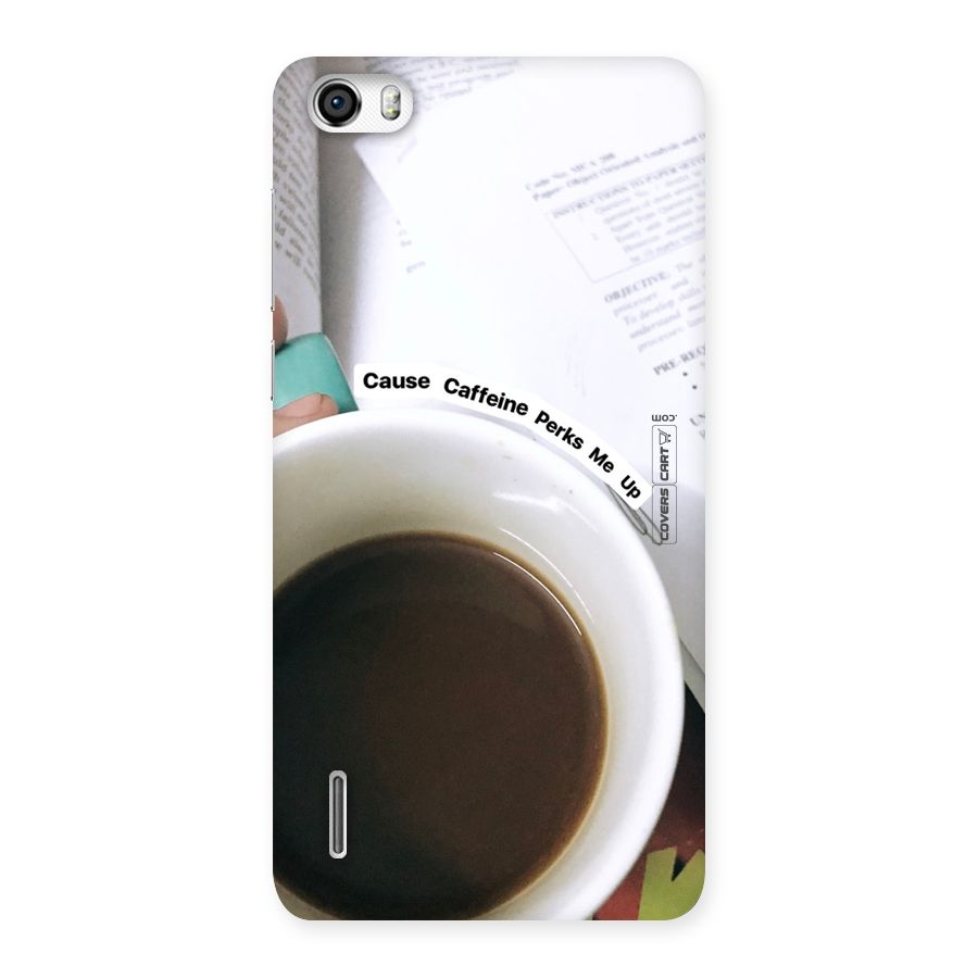 Coffee Perks Back Case for Honor 6