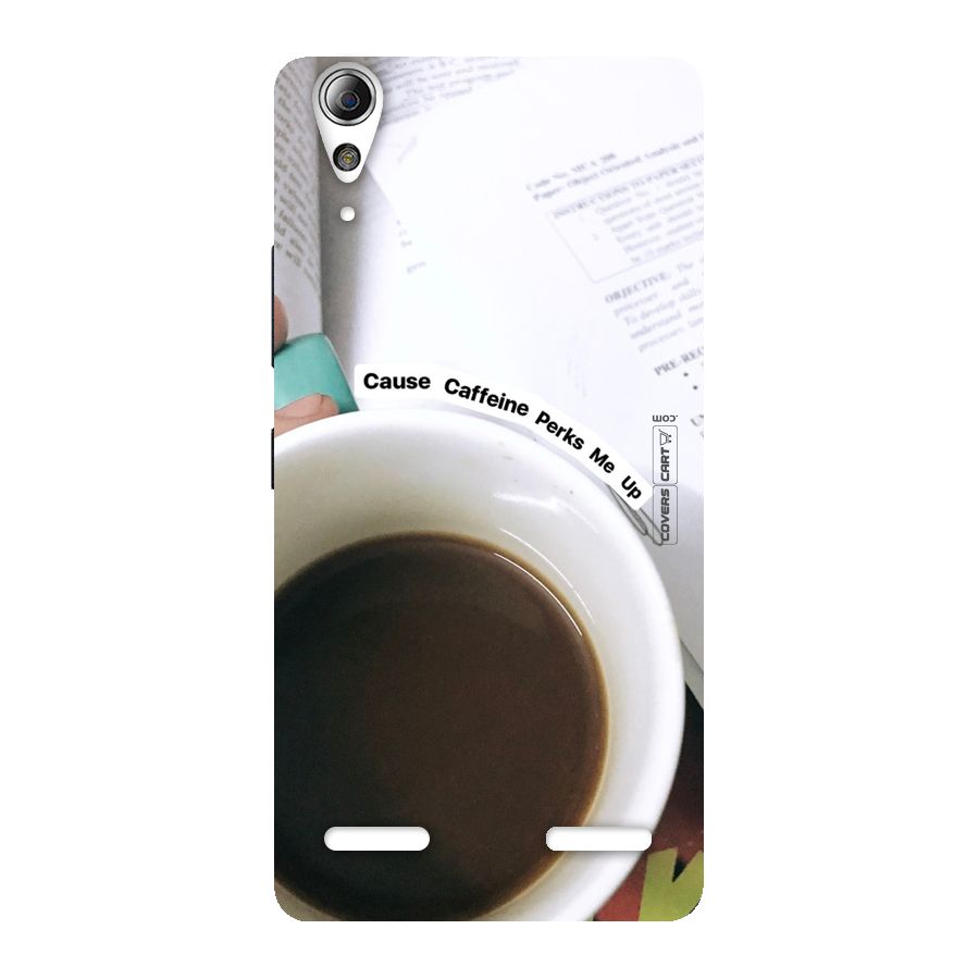 Coffee Perks Back Case for Lenovo A6000