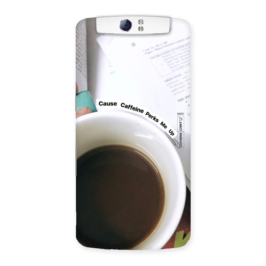 Coffee Perks Back Case for Oppo N1